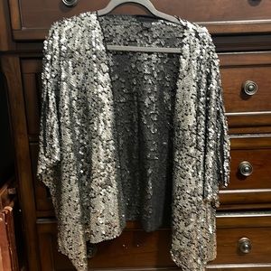 Steve Madden Sequin jacket, one size fits all